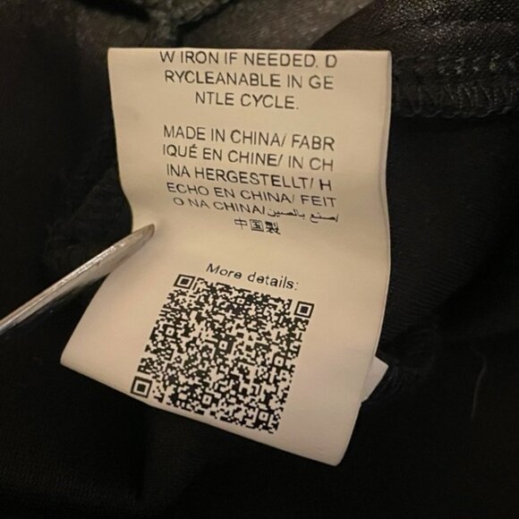 Black Faux Suede Western Mini Skirt Metallic Beaded Fringe Cowgirl Rocker Sz L - Picture 12 of 12